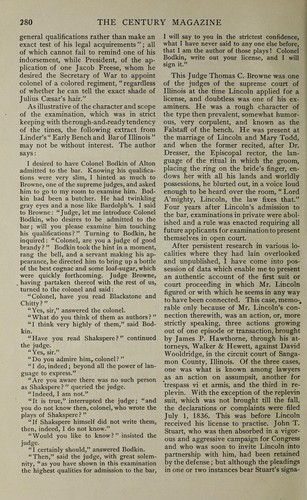 Lincoln as a lawyer
