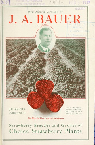 36th annual catalog of J.A. Bauer