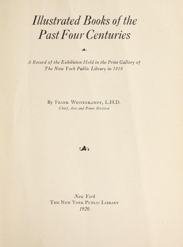 Illustrated books of the past four centuries