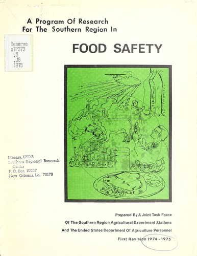 Food safety and protection research needs in the southern region