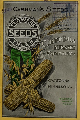 Cashman's seeds [catalog]