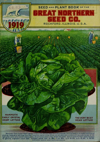 Seed and plant book of the Great Northern Seed Co