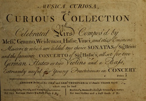 Musica curiosa