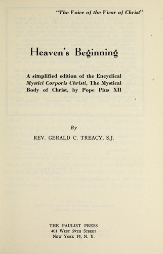 Heaven's beginning