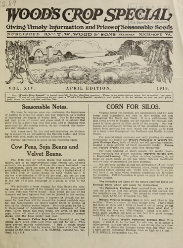 Wood's crop special