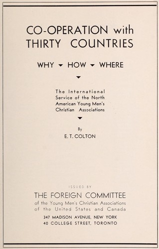 Co-operation with thirty countries