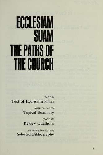 Ecclesiam suam