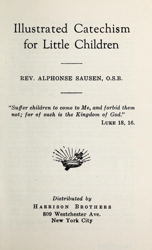 Illustrated catechism for little children