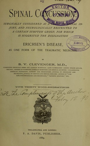 Spinal concussion