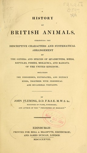 A history of British animals