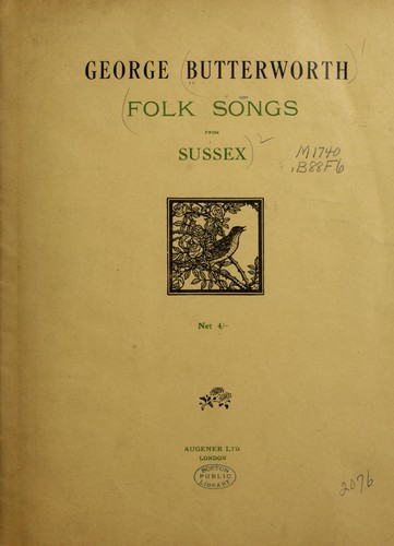 Folk songs from Sussex