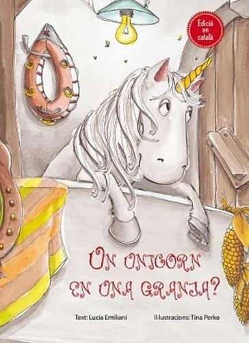 ¿Un unicornio en una granja?