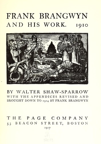 Frank Brangwyn and his work