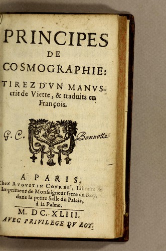 Principes de cosmographie