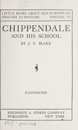 Chippendale and his school