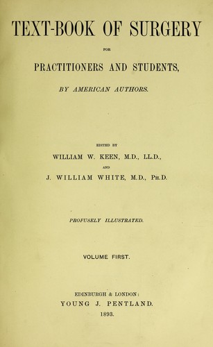 Text-book of surgery for practitioners and students