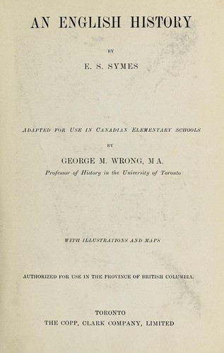 An English history