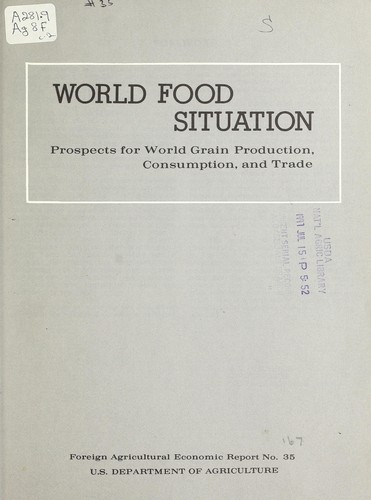 World food situation