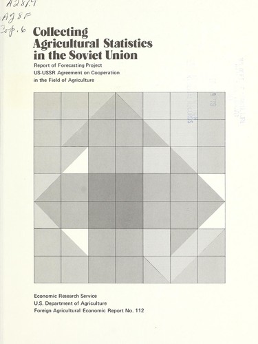 Collecting agricultural statistics in the Soviet Union