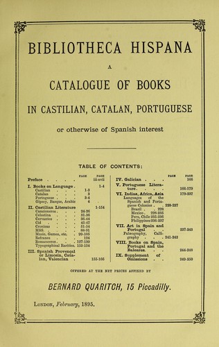 Bibliotheca hispana