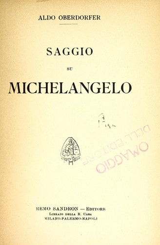 Saggio su Michelangelo