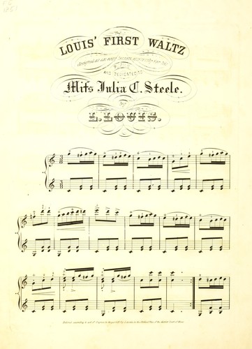 Louis' first waltz