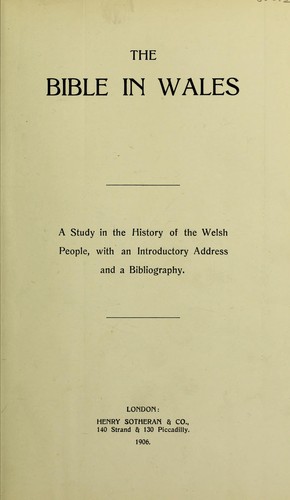 The Bible in Wales