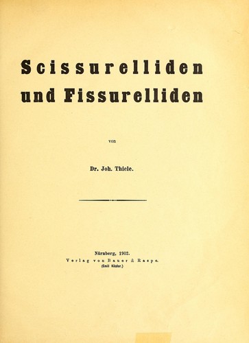Scissurelliden und Fissurelliden
