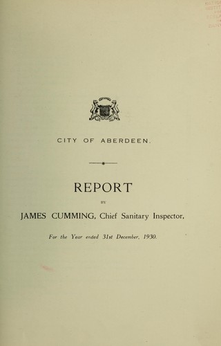 [Report 1930]