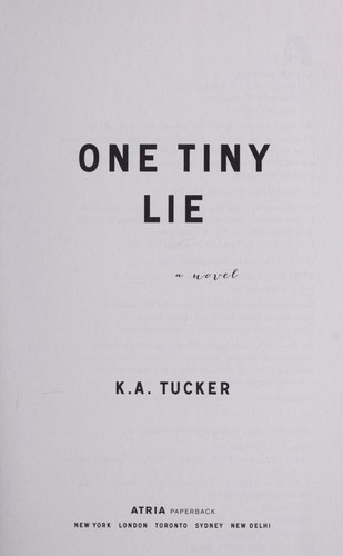 One tiny lie