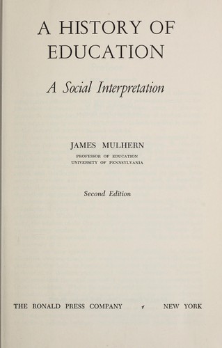 A history of education