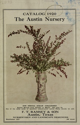 Catalogue 1920
