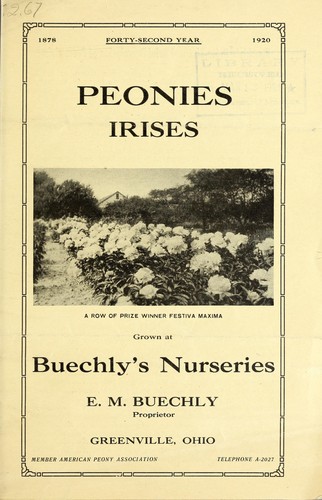 Peonies, irises