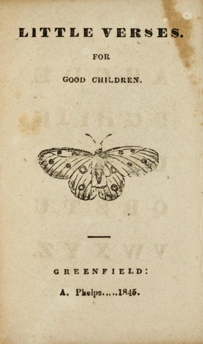 Little verses for good children