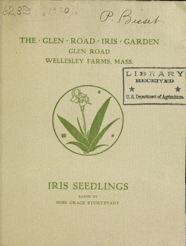 Iris seedlings