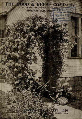 Spring trade list 1920