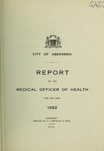 [Report 1952]
