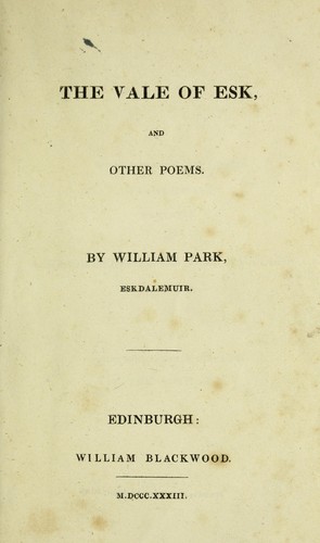 The vale of Esk