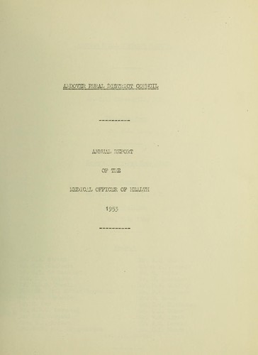 [Report 1953]