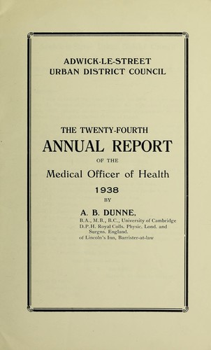 [Report 1938]