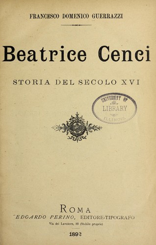 Beatrice Cenci