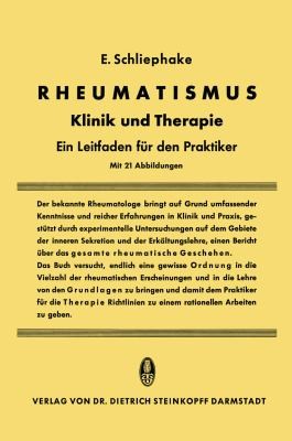 Rheumatismus Klinik Und Therapie