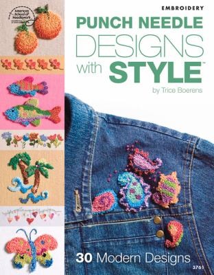 Punch Needle Designs With Style 30 Modern Designs
