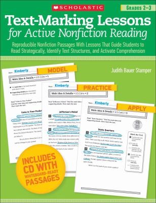 Textmarking Lessons For Active Nonfiction Reading