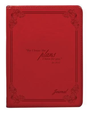I Know The Plans Red Ll Journal