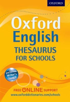 Oxford English Thesaurus For Schools