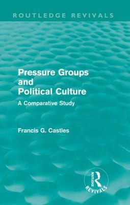 Pressure Groups And Political Culture A Comparative Study
