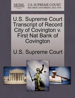 Us Supreme Court Transcript Of Record City Of Covington