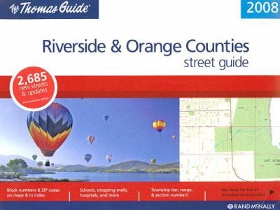 Riverside Orange Counties Street Guide 2008
