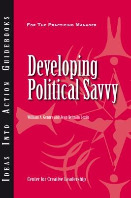 Developing Political Savvy For The Practicing Manager
